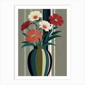 Flowers In A Vase 6 Art Print