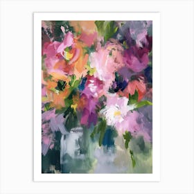 Flowers In A Vase 6 Art Print