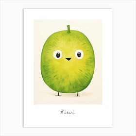 Friendly Kids Kiwi Poster Art Print