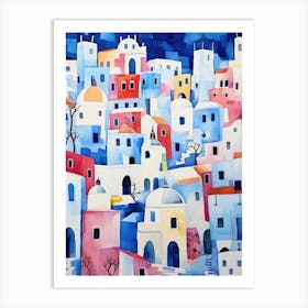 Santorini 2 Art Print