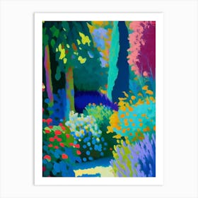 Giverny Gardens, 1, France Abstract Still Life Art Print