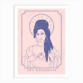 Amy Winehouse Art Print