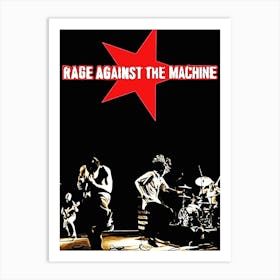 Rage Against The Machine Art Print