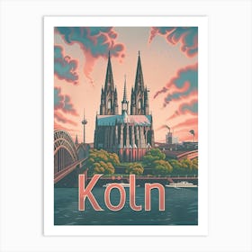 Cologne Art Print