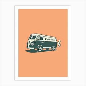 Cannabis Van Art Print