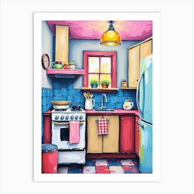 Kitchen Painting Art Print