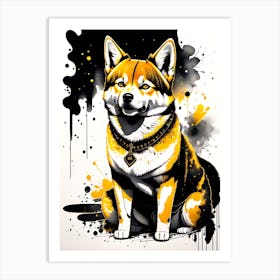 Shiba Inu 1 Art Print