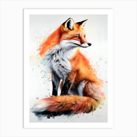 Red Fox 3 Art Print