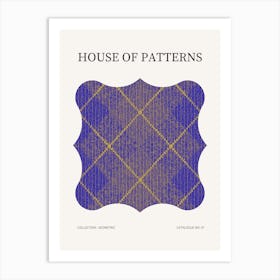 Geometric Pattern Poster 7 Art Print