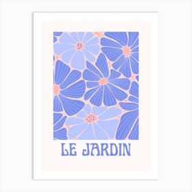 Le Jardin llustration Art Print