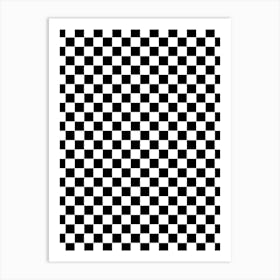 Checkered Pattern 3 Art Print