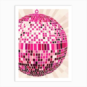 Disco Ball 49 Art Print