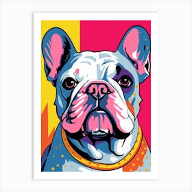 Pop Art French Bulldog 1 Art Print