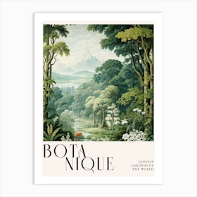 Botanique Fantasy Gardens Of The World 40 Art Print