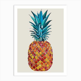 Pineapple 1 Art Print