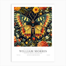 William Morris Exhibition Insects Series 41 Art Print