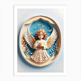 Angel 1 Art Print