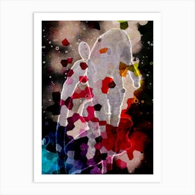 Abstract Modern Mosaic 3 Art Print