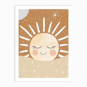 Happy Sun 1 Art Print