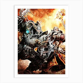 Warhammer 40k 1 Art Print