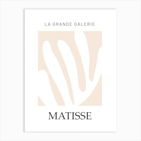 Matisse exhibition Art Print