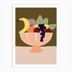 Fruit Bowl 3 Art Print