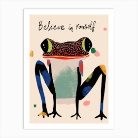 Believe And Leap Art Print