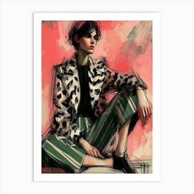 Fashion Illustration 7 Art Print