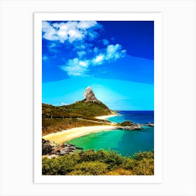 Morro Do Pico In Fernando De Noronha 1 Art Print