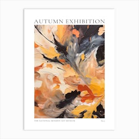 Autumn Exhibition Modern Abstract Poster 7 Art Print