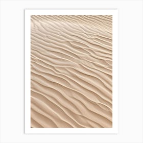 Sand Dunes 7 Art Print