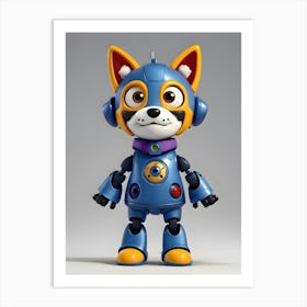 Paw Patrol Robot 1 Art Print