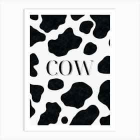 COW Cow Print Art Print