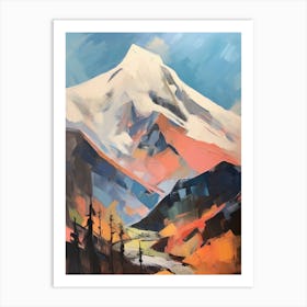 Great End England 1 Mountain Painting Art Print