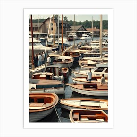 The Old Marina ~Reimagined 49 Art Print