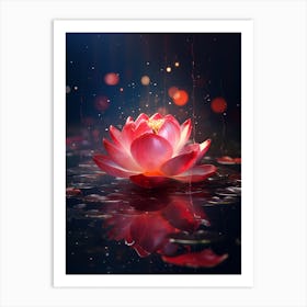 Lotus Flower 5 Art Print