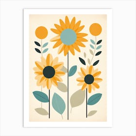 Sunflowers 76 Art Print