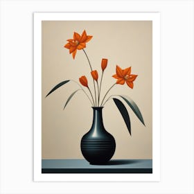 Flowers In A Vase 14 Art Print