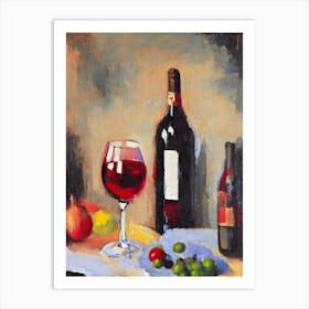 Sangiovese Oil 1 Painting Cocktail Poster Art Print