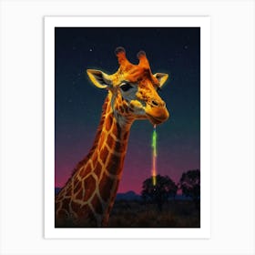 Giraffe 94 Art Print