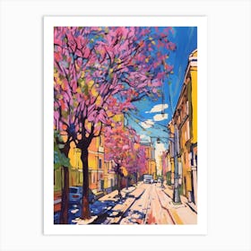 Trieste Italy 3 Fauvist Painting Art Print