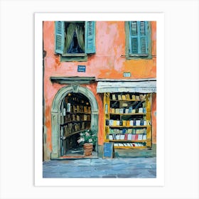 Florence Book Nook Bookshop 2 Art Print