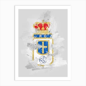 Real Oviedo 1 Art Print