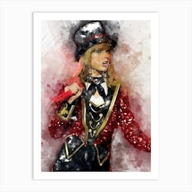 Taylor Swift 52 Art Print