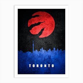 Toronto Raptors Art Print