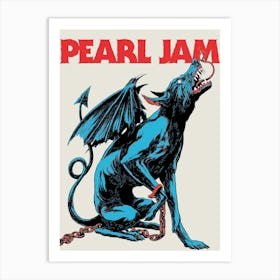 Pearl Jam 2 Art Print