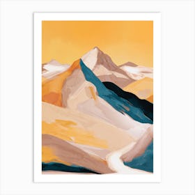 Summer Mountains 4 Art Print