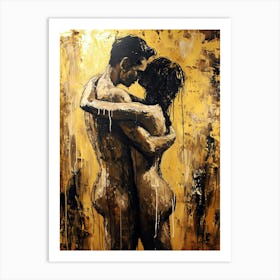 'Love' Nude Series 1 Art Print