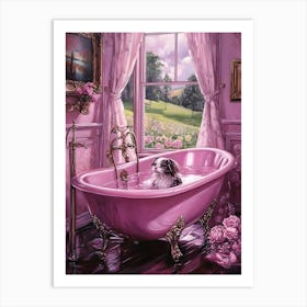 Pink Bath 2 Art Print