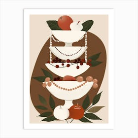 Fruit Bowls 1 Art Print